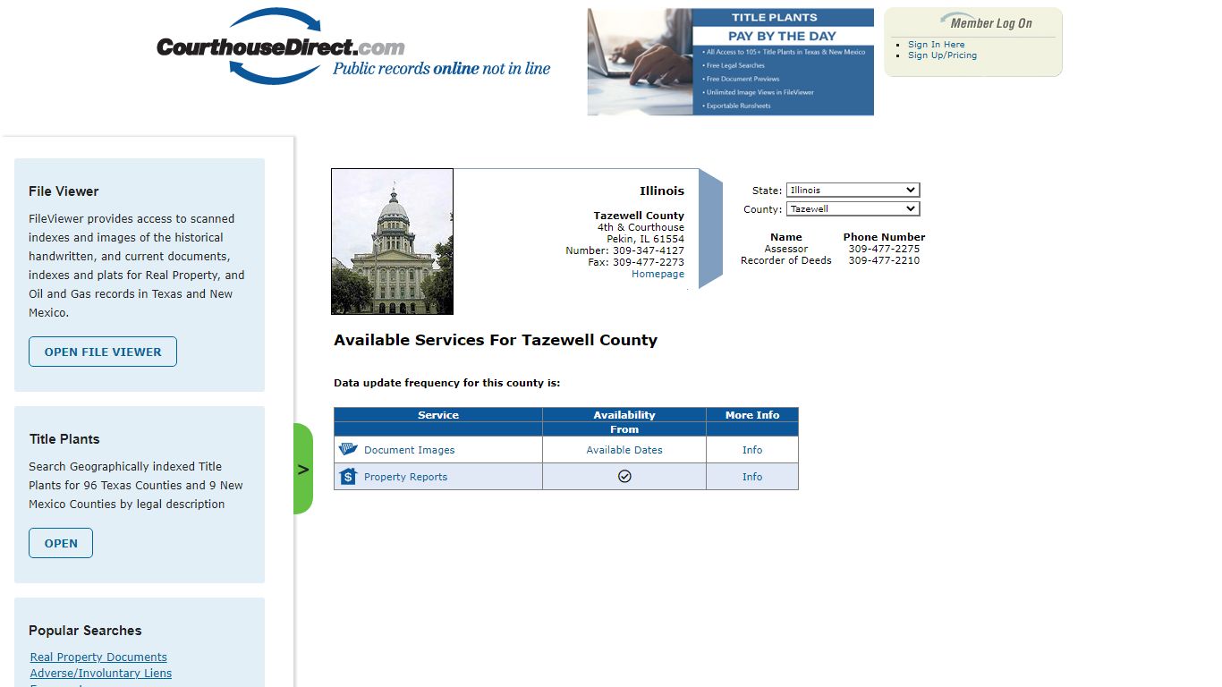 Search Tazewell County Public Property Records Online ...